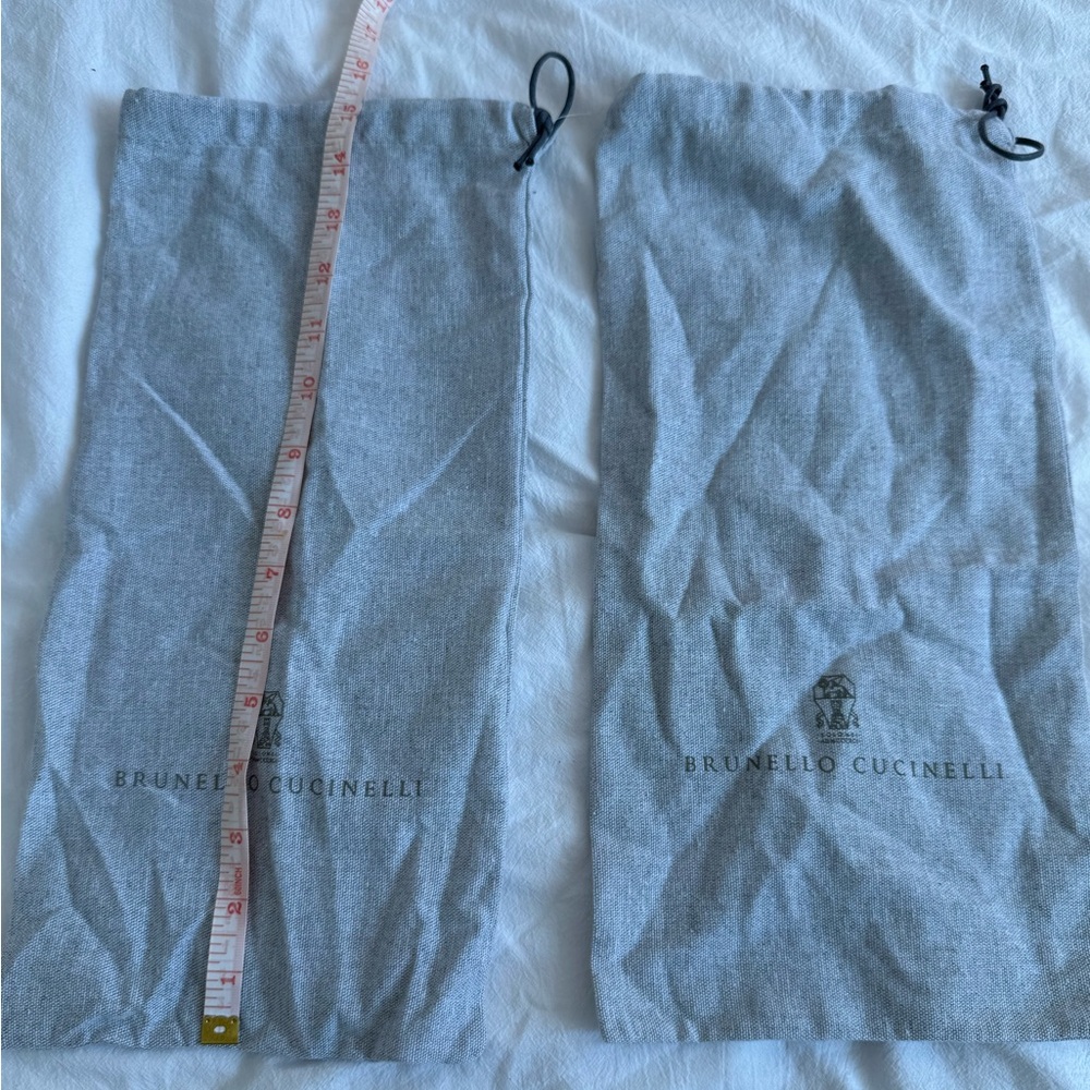 Brunello Cucinelli Light Gray Dust Bags